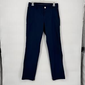 Maide Bonobos Pants Mens 29x32 Blue Golf Straight Leg Zip Hem Performance